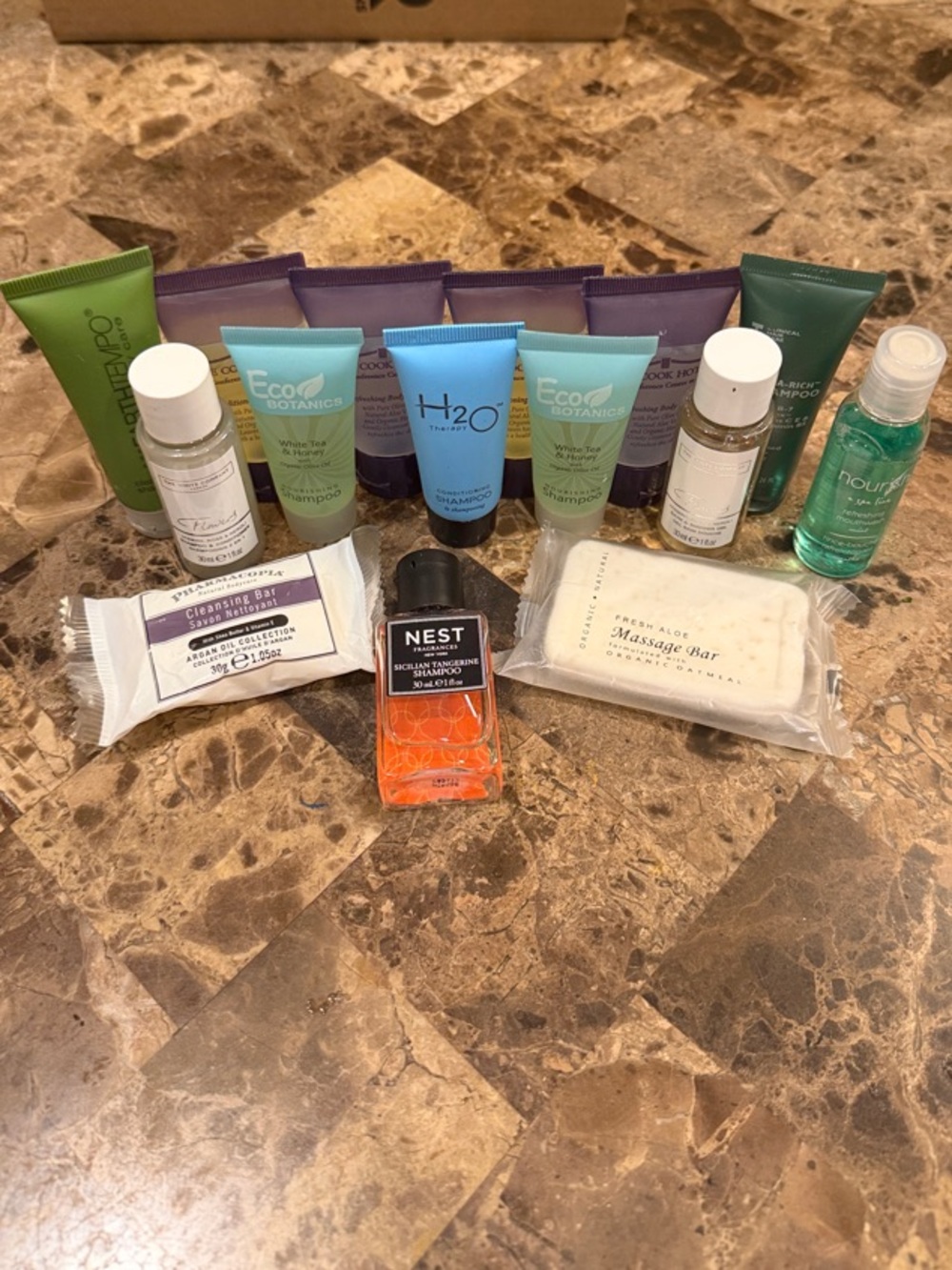 Travel Size Toiletries Bundle (15 pieces) NEW! Great for Travel!